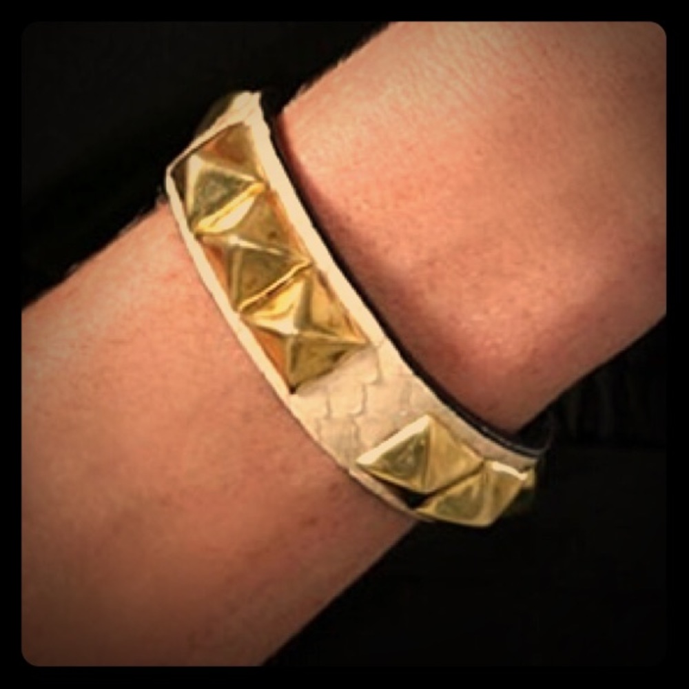 “Made Her Think” Row of Studs Cuff (bracelet)
